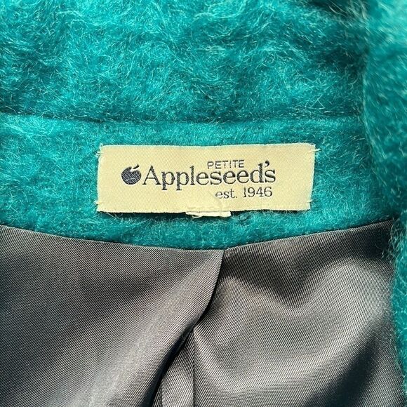 Vintage Appleseed’s 1946 Jewel Tone Wool Button Down Oversized Winter Coat - Picture 8 of 11
